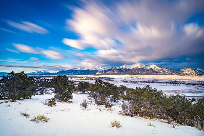 Buena Vista Long Exposure — Buena Vista, Colorado — Colorado landscape photography by Chris Heaton