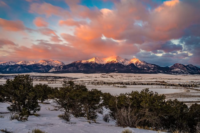 Collegiate Peak Sunrise — Collegiate Peaks, Colorado — Colorado landscape photography by Chris Heaton