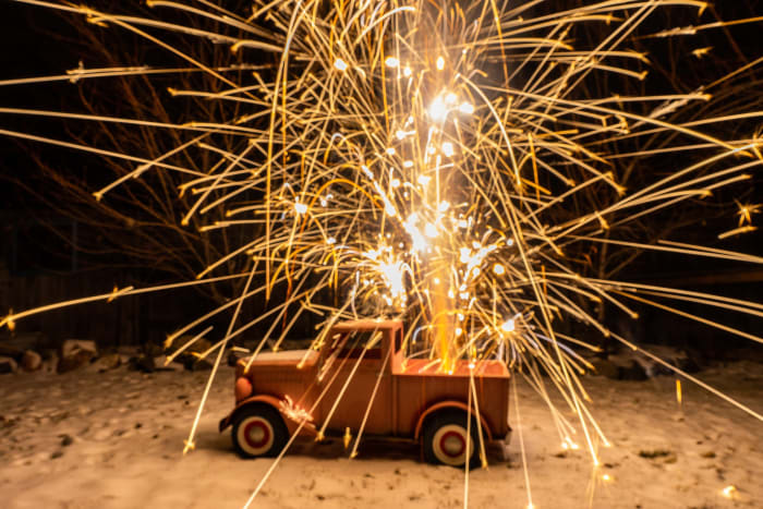 A Full Load of Sparks — Wheat ridge — Colorado landscape photography by Chris Heaton