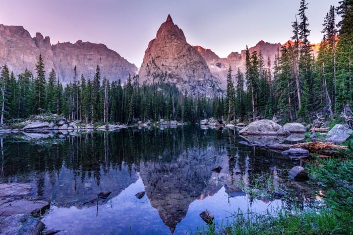 Lone Eagle Peak Reflections — Indian Peaks Wilderness, Colorado — Colorado landscape photography by Chris Heaton