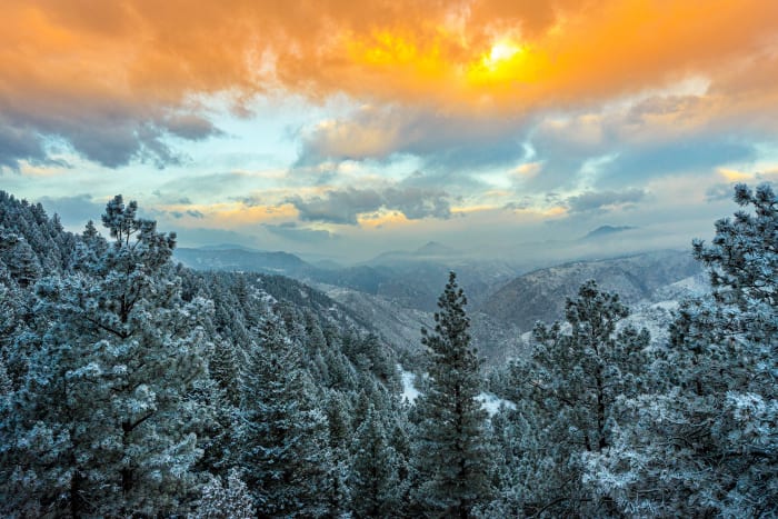 Storm Clouds Make Way — Lookout mountain road — Colorado landscape photography by Chris Heaton