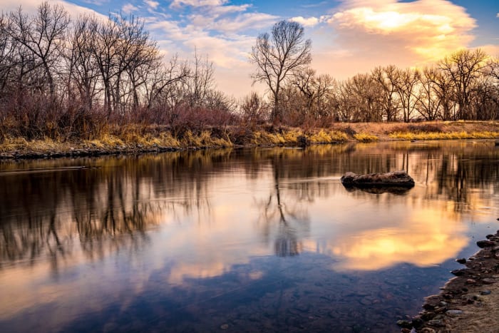 Nothing Frozen but Me — Littleton — Colorado landscape photography by Chris Heaton