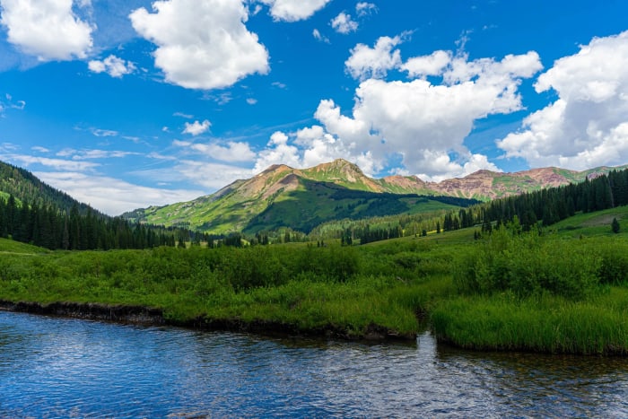 Green Mountains Near Gothic — Gothic, Colorado — Colorado landscape photography by Chris Heaton