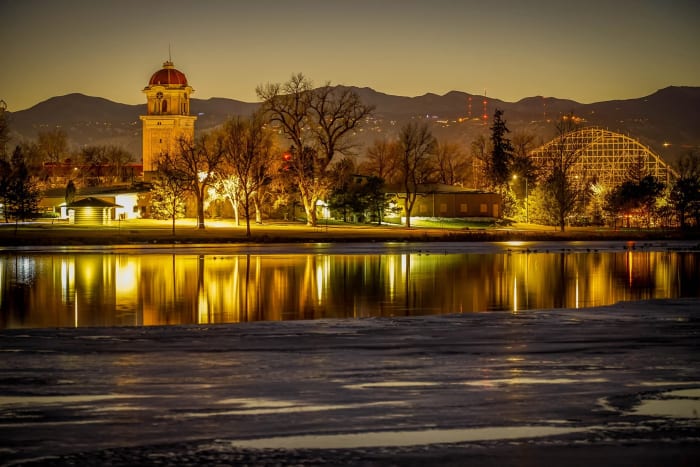 Lakeside Reflections in Berkeley Lake — Wheat Ridge, Colorado — Colorado landscape photography by Chris Heaton