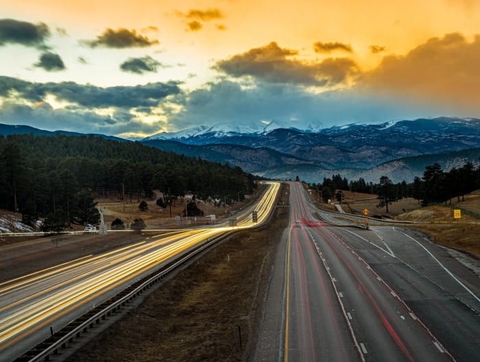 Ribbons Home — Genesee — Colorado landscape photography by Chris Heaton
