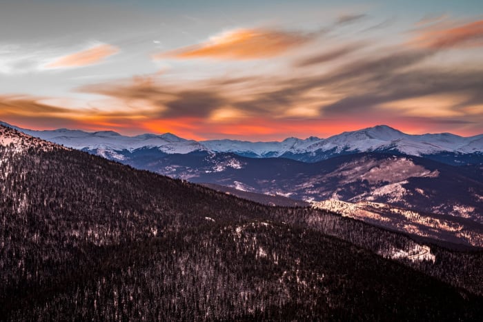 Denver Skyline Evening — Denver, Colorado — Colorado landscape photography by Chris Heaton