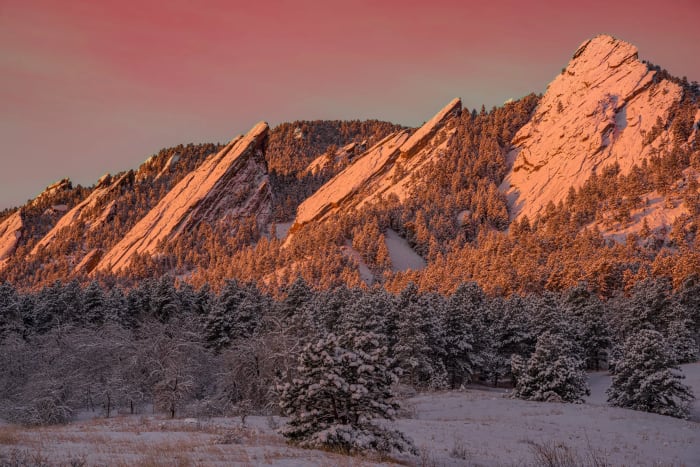 Garden of the Gods Golden Hour