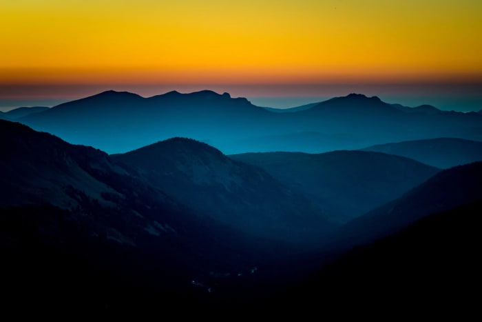 September Sunrise Colorado