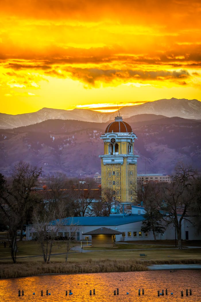 The Tower and the Front Range — Lakeside, Colorado — Colorado landscape photography by Chris Heaton