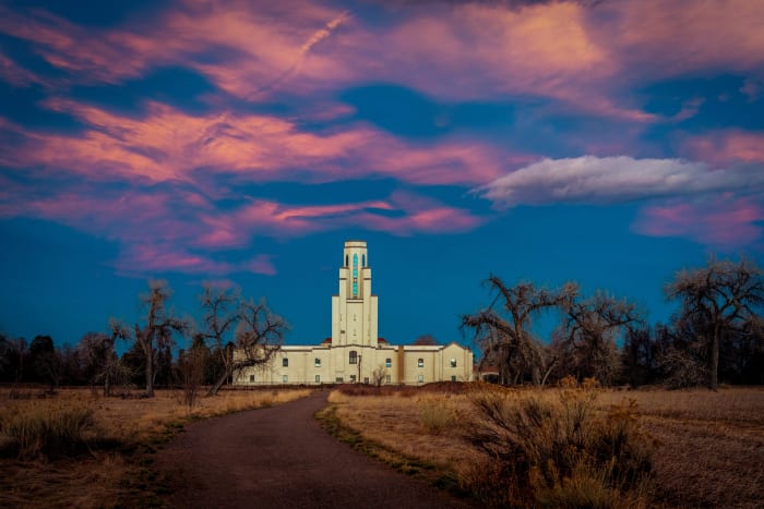 Tower of Memories at Dusk — Crown Hill Park, Colorado — Colorado landscape photography by Chris Heaton