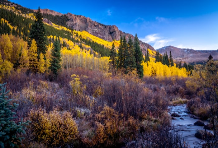 Fall Stream — Abyss Lake Trail — Colorado landscape photography by Chris Heaton