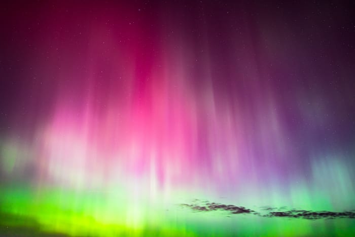 The Whole Sky Went Magenta