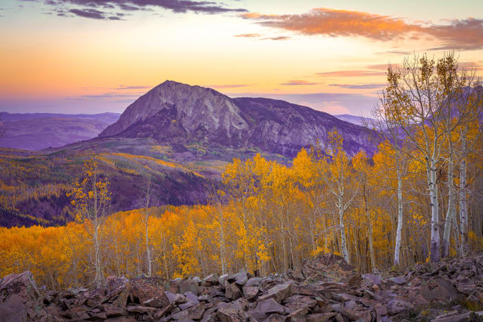 Purple Peak, Pink Dawn