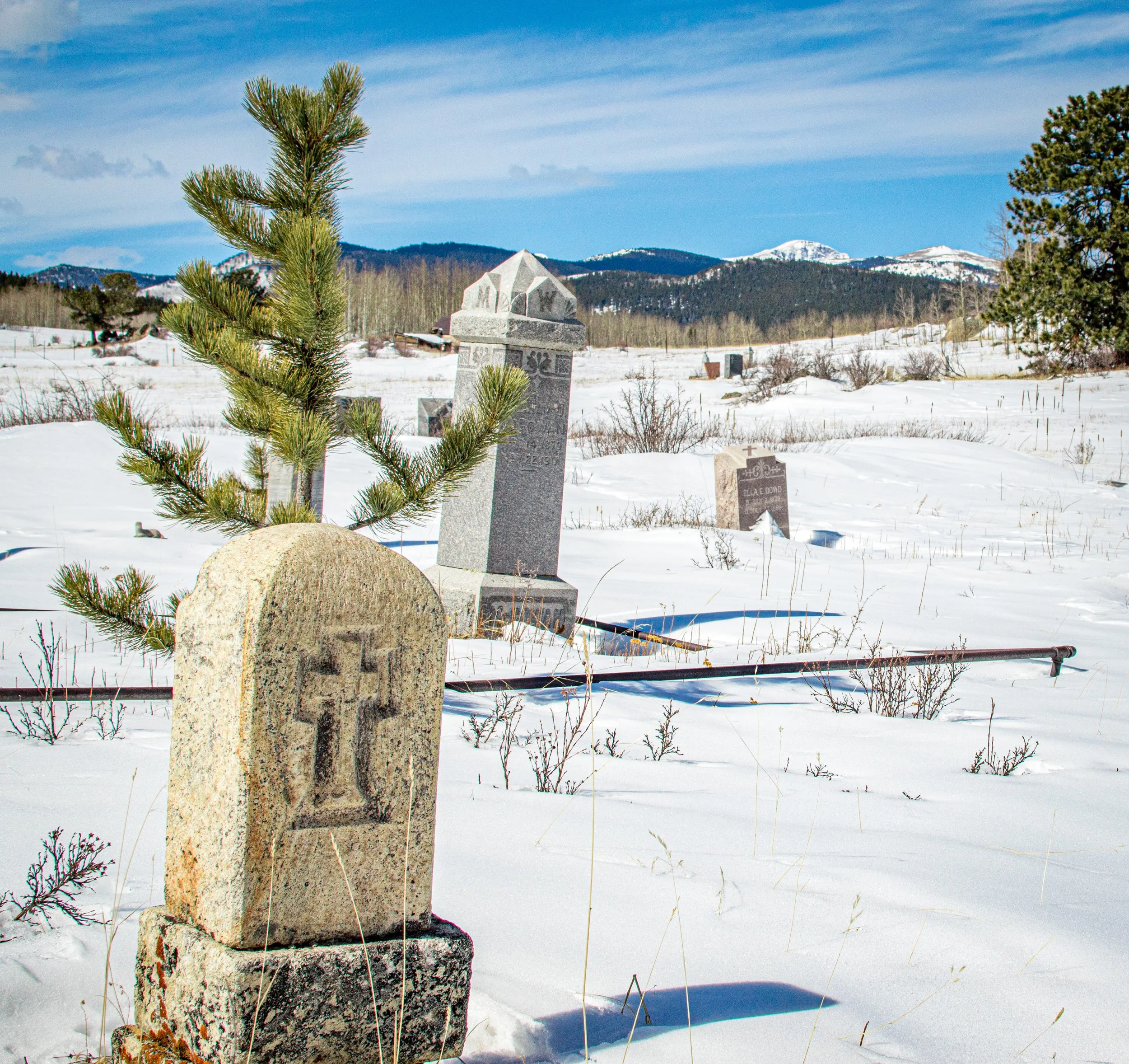 Central City Masonic Cemetery, Colorado — landscape photo by Chris Heaton