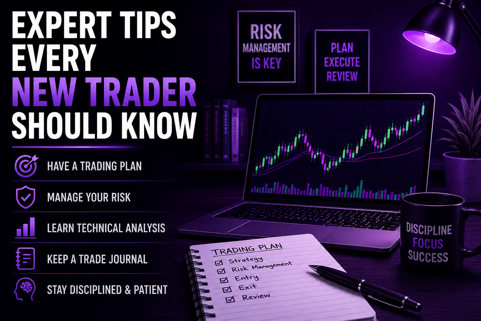 Trading workflow and expert tips for new traders