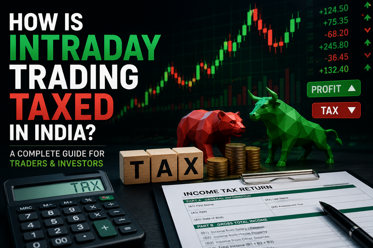Intraday trading tax guide in India