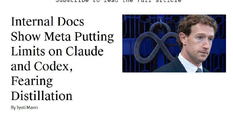 Meta advierte a sus ingenieros: tengan cuidado con Claude y Codex, la IA puede "contagiar" conocimiento a otra IA