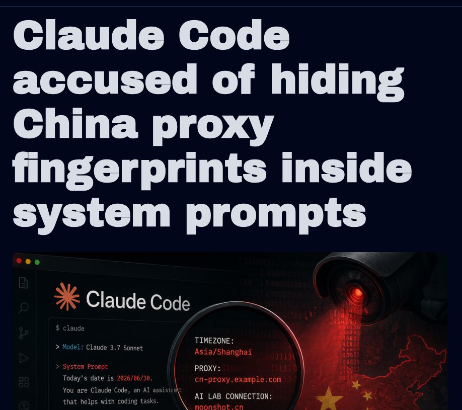 Acusan a Claude Code de identificar rutas de API vinculadas a China mediante cambios sutiles en el formato del prompt