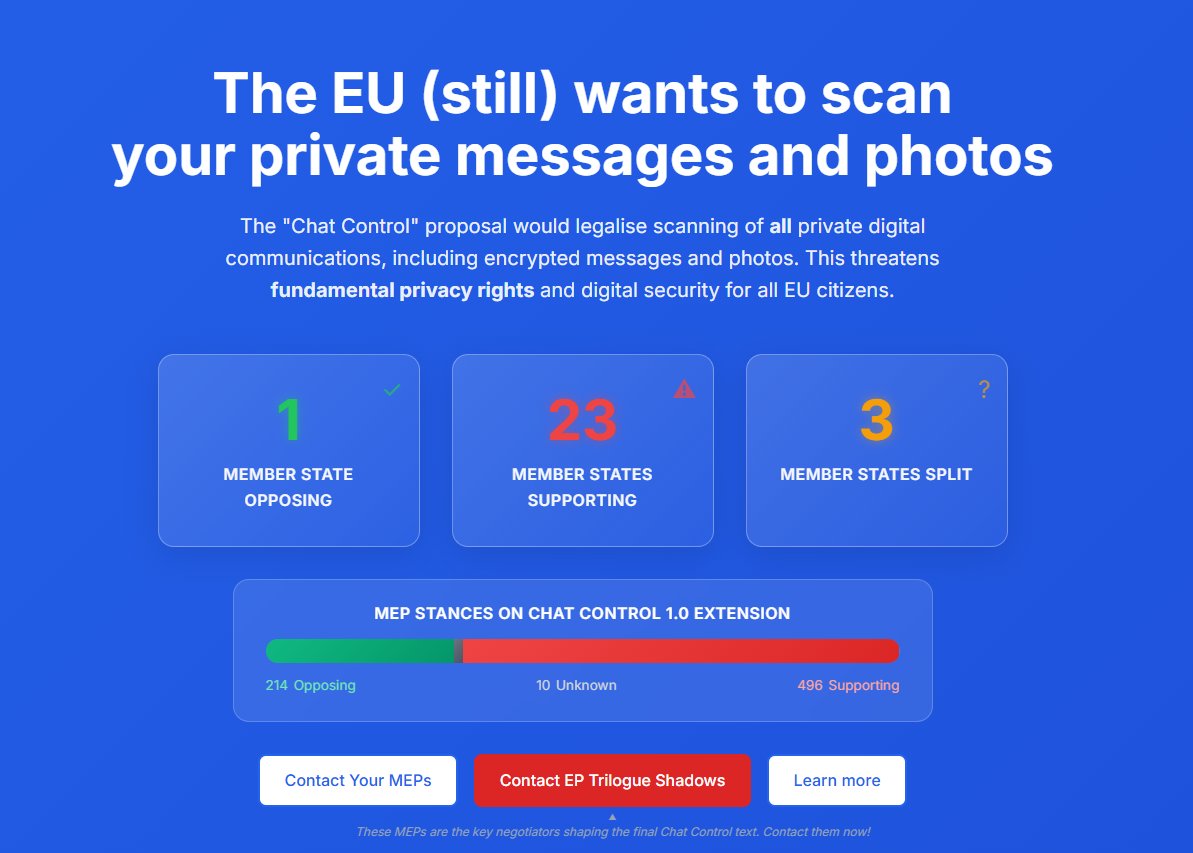 Parlamento Europeo revive propuesta de escanear mensajes privados: el "chat control" que divide a Europa