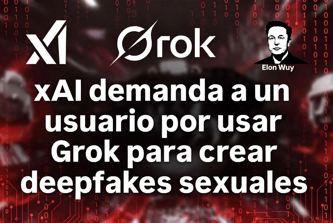xAI demanda a un usuario por usar Grok para crear deepfakes sexuales