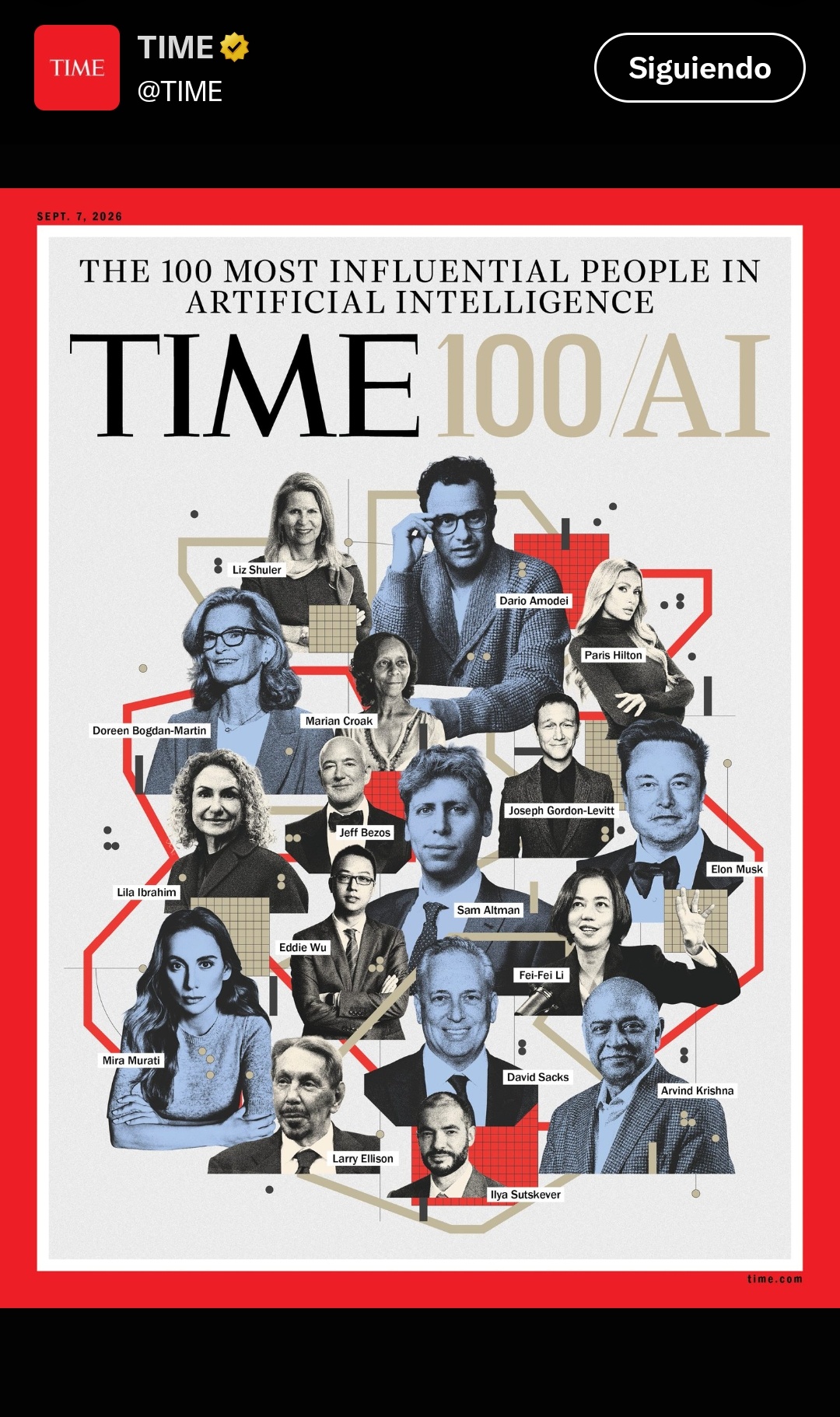 Time publica su lista de las 100 personas más influyentes en IA y genera polémica por las ausencias