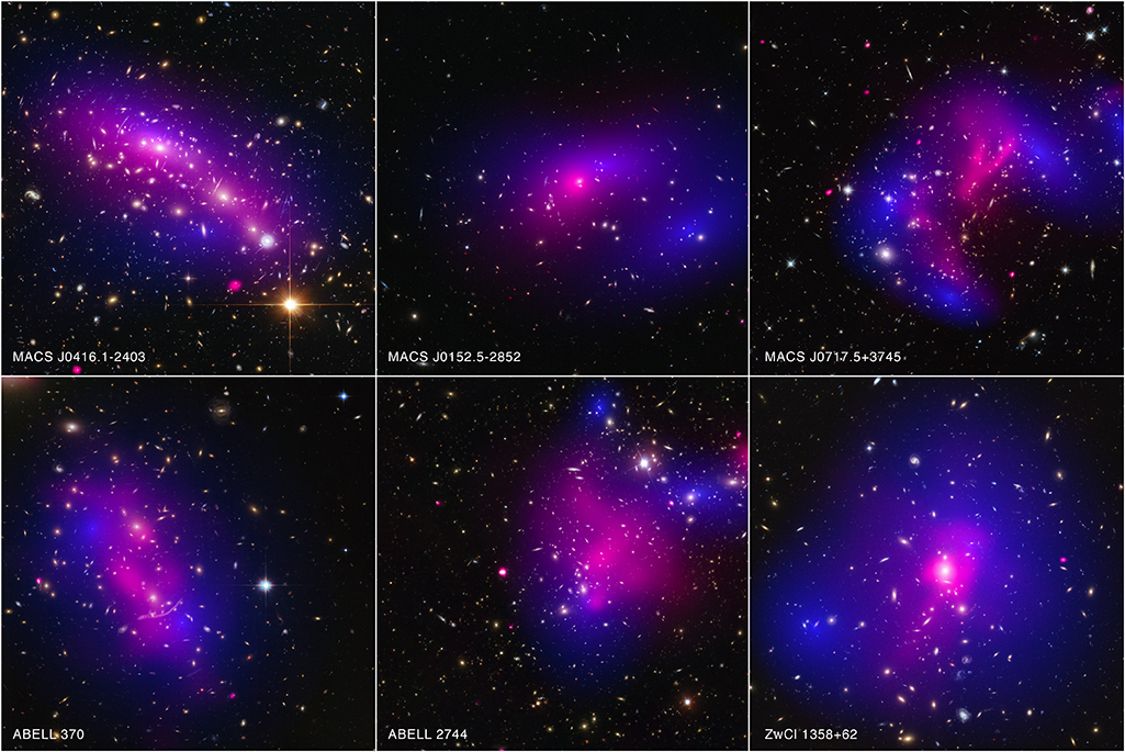 Astrónomos captan un cúmulo de galaxias dando su primer aliento caliente