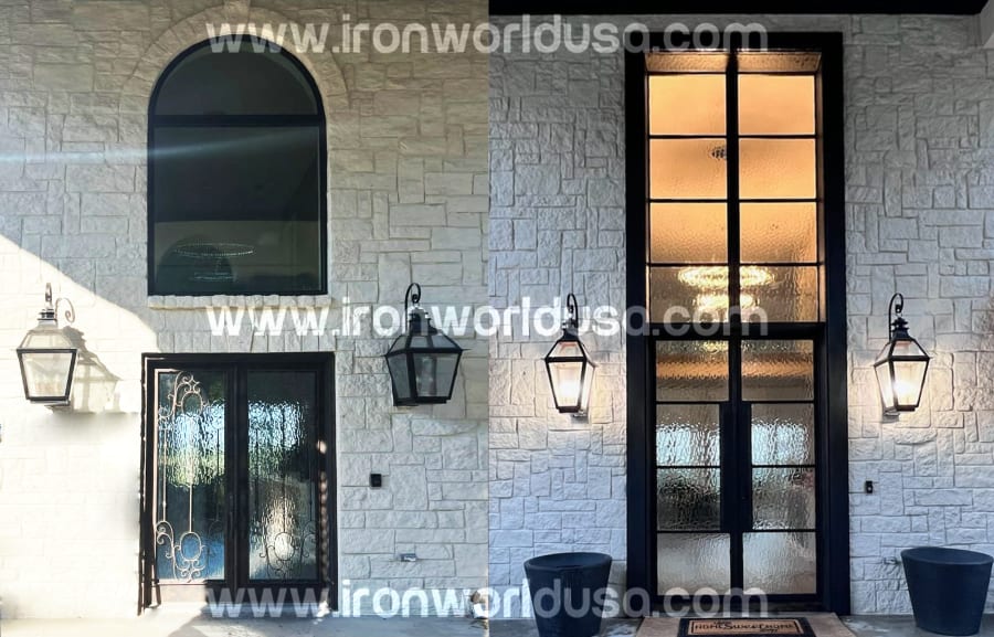 Before and After project by Iron World
