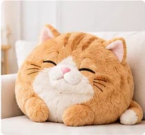 Кот-подушка Персик