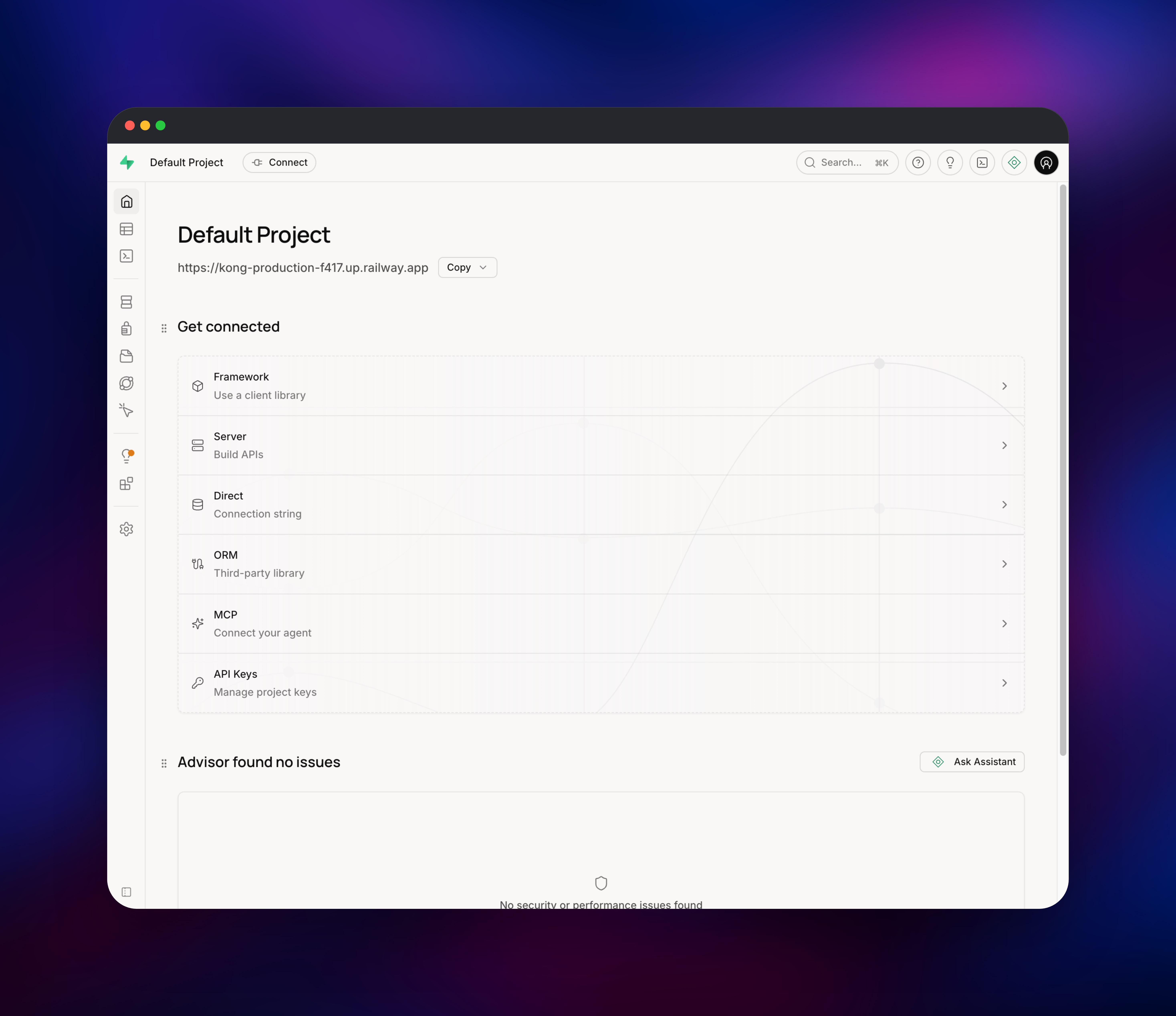Supabase dashboard screenshot 3
