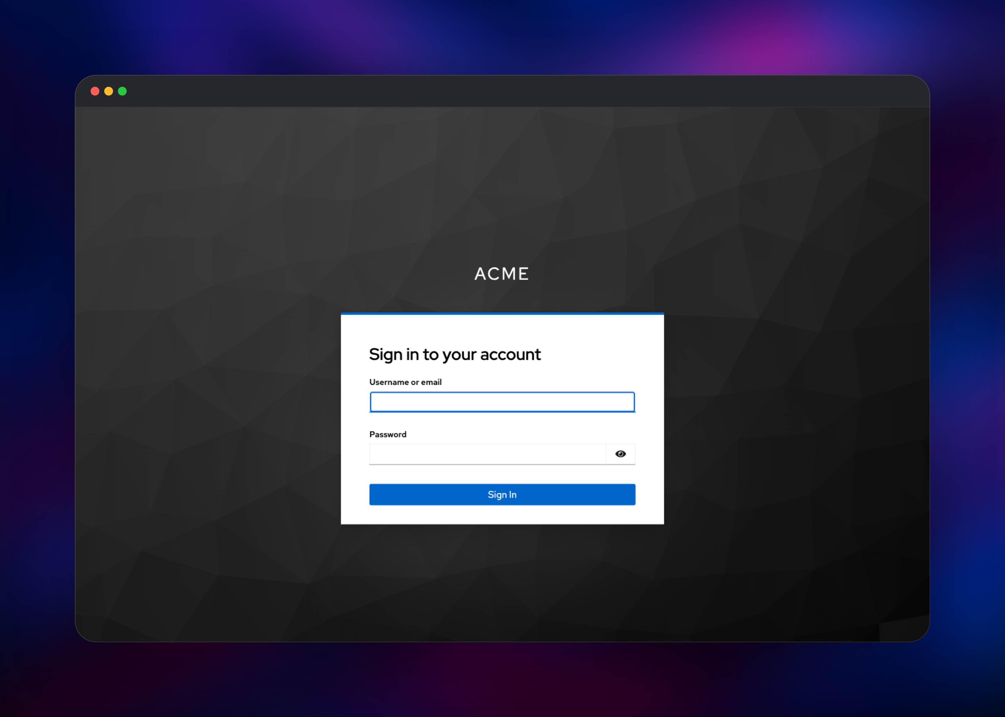 Keycloak dashboard screenshot 1