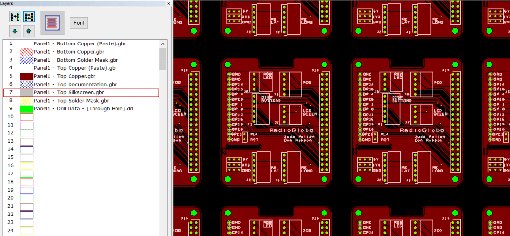 PCB creation stage