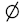 Symbol - circle with line through