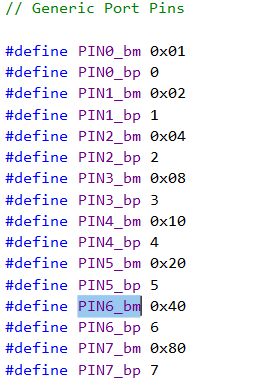 PIN6_bm definition in header files