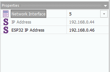 Selecting the correct IP address of your PC