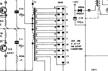 schematic diagram for the 50E