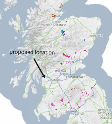 Protected species locations