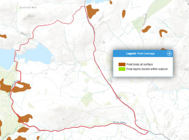 Peat Coverage