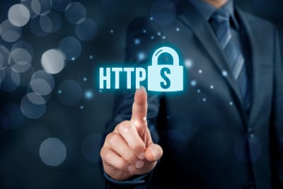 HTTPS protocols allows for fast authentication procedures