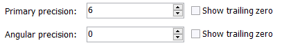Primary precision setting