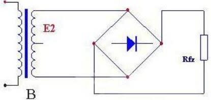 simplified bridge rectifier circuit