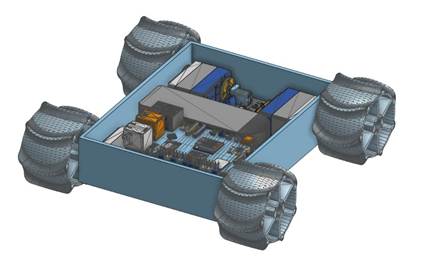 CAD Design of the rover