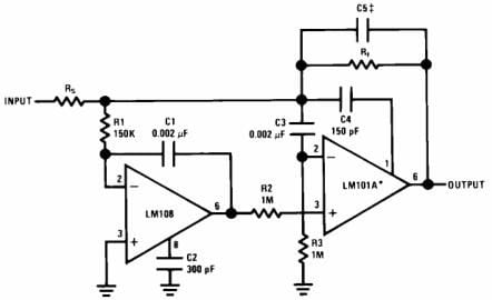 Fast Summing Amplifier Circuit with Low Input Current