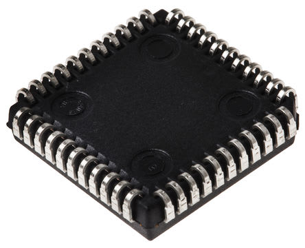 8ビット RISC マイコン PIC16F, 4MHz, 256 x 8ワード、8 K x 14ワード フラッシュ, 368 B RAM, 44-Pin PLCC