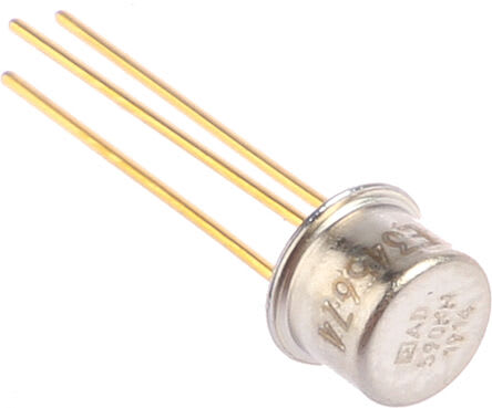 Analog Devices AD590KH Temperature Sensor 3-Pin TO-52, -55 → +150 °C