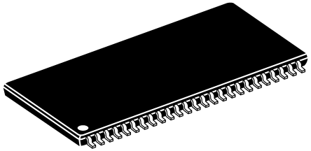 SDRAM,CMOS,16M,1M x 16,3.3V,TSOP II-50