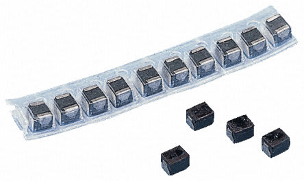 Panasonic ELJNC Series 100 nH ±10% Multilayer SMD Inductor, 1008 Case, SRF: 0.46GHz Q: 10 175mA dc 800mΩ Rdc