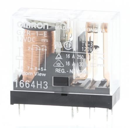 A SPDT PCB-Mounting Relay