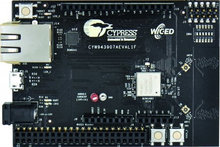 Evaluation kit for CYW43907 Wi-Fi Controller