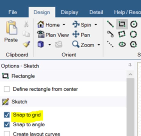 How do I | Turn off Snap To Grid | DesignSpark Mechanical