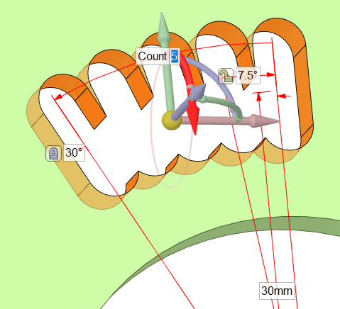 Rotational Slot - Option 2 - Count is 5